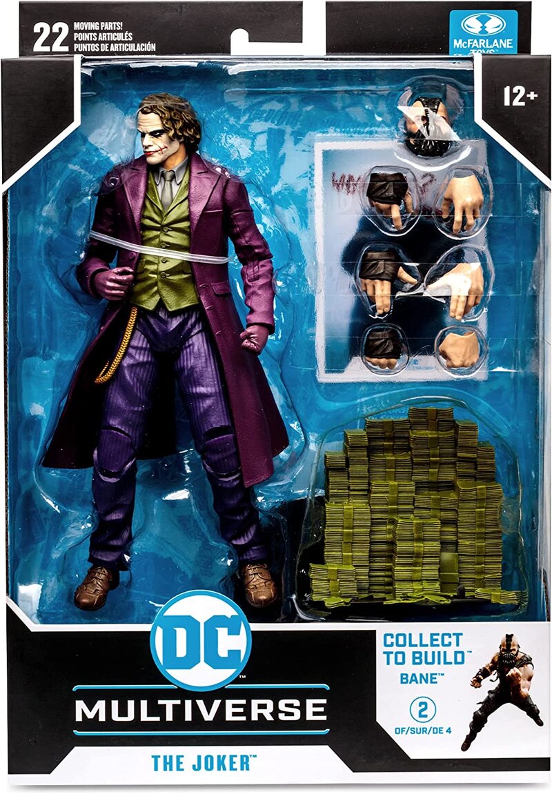 McFarlane DC Multiverse Build-A The Dark Knight Trilogy store The Joker 7-Inch