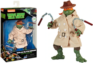 Teenage Mutant Ninja Turtles Classic Elite 6" Inch Action Figure - Mikey in Disguise - Playmates *SALE!*