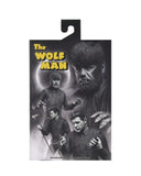 Universal Monsters Ultimate Wolf Man (Black & White) 7” Inch Scale Action Figure - NECA